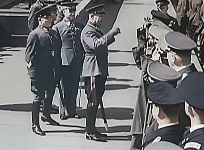 Парад 1941: Удивительная дружба фашистов и ублюдков — фашизм в России, исторические парады 1941 года, последствия дружбы с врагом