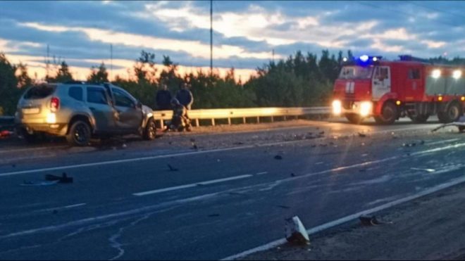 Трагедия на дорогах Мурманска: 2 человека погибли! —  авария на дорогах Мурманска, происшествие с погибшими, авария на Восточно-Объездной