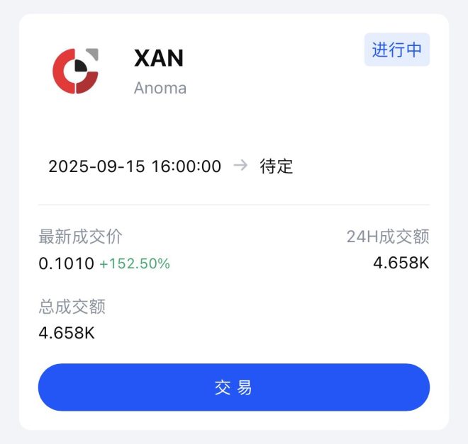 为何XAN代币引发投资者狂热关注？ —  Anoma 代币前景, MEXC 上市前交易, 场外交易服务 2025