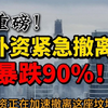 外资出逃！经济危机即将来临？ —  外资撤离, 经济危机预警, 财务困境分析