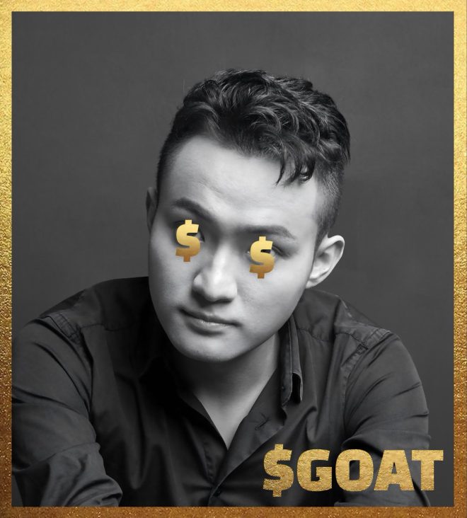 孙宇晨引领潮流，$GOAT空投机会来啦！ —  $GOAT空投, 孙宇晨数字货币, 2025年memecoin投资