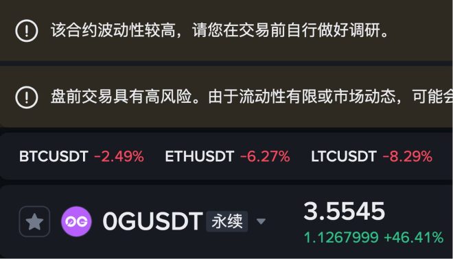 无语：币安0G合约为何成对赌游戏？ —  无语的合约风险, 0G项目爆仓分析, 币安合约交易策略