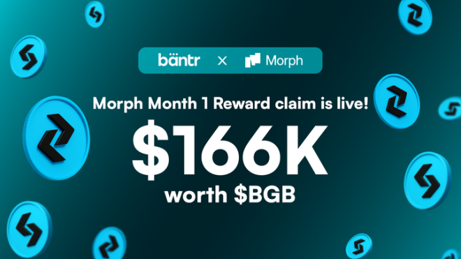 激动人心！Morph奖励上线，快来参与！ —  恭喜大家奖励, Bantr_fun 参与活动, Morph 社区发展