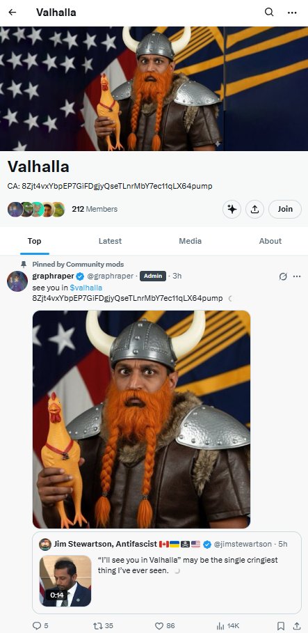 神秘的Valhalla：FBI局长的惊人言论揭秘 —  北欧神话, 英灵殿, 神秘传说