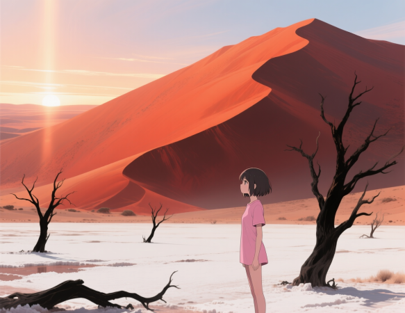 纳米比亚盐沼：仿佛火星的绝美秘境！ —  纳米比亚自然奇观, 火星地貌探险, 死亡谷千年枯树