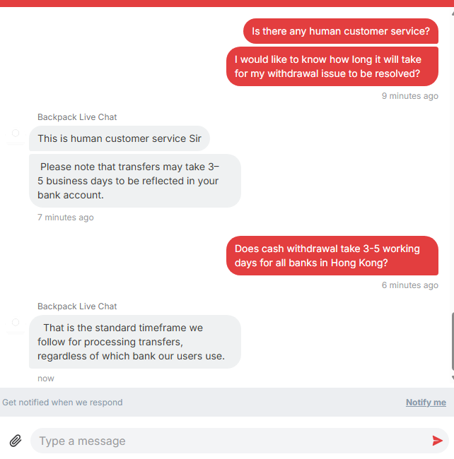 背包出金无手续费？真相让你意想不到！ —  背包出金手续费, 港卡提现安全性, 背包客服响应速度
