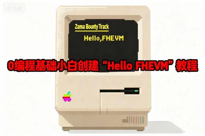 零基础小白如何轻松参与Zama赏金计划？ —  编程新手参与Zama赏金计划, FHEVM教程学习指南, Zama协议初学者开发挑战