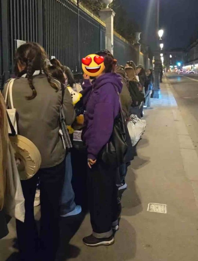 7am in Paris: Tuileries Garden Filled with Jimin Fans! 🤯 —  Paris Fashion Week excitement, Tuileries Garden events 2025, Dior fashion influencers