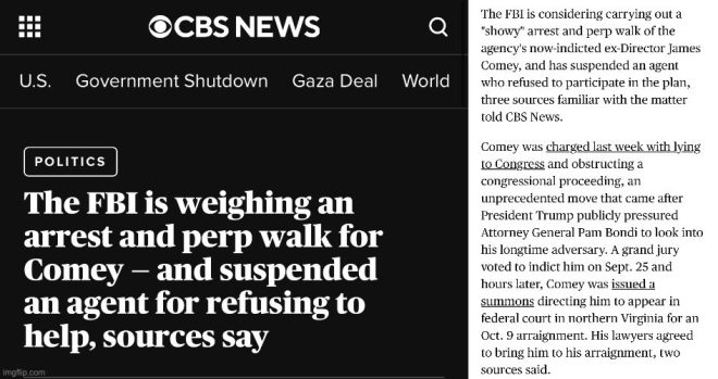 Agents suspended for not cooperating with Trump FBI plans. What's next for Comey? Stay tuned for updates. —  Comey perp walk, Trump FBI news, FBI agents suspended 
FBI chain of command, Comey investigation, Trump administration 
Comey perp walk update, FBI agents discipline, Trump administration news