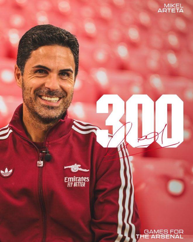 Arteta's 300th Game: Is He Arsenal's Greatest Coach Ever? —  unprecedented milestone, significant career milestone, extraordinary coaching success