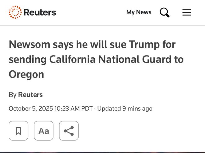 BREAKING: Lawsuit Filed Against Trump for Using National Guard as Political Pawns —  suing the president, political power play, military deployment