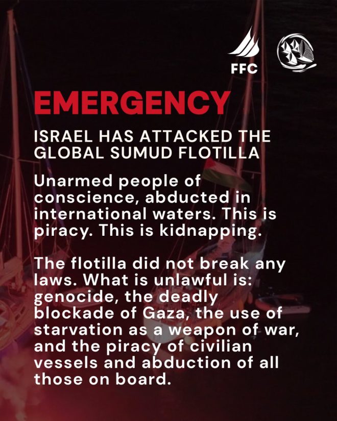 Breaking: Israel Strikes Flotilla, Abducts Activists! —  Israel Flotilla Attack News, Gaza Blockade Violations, International Waters Crisis 2025