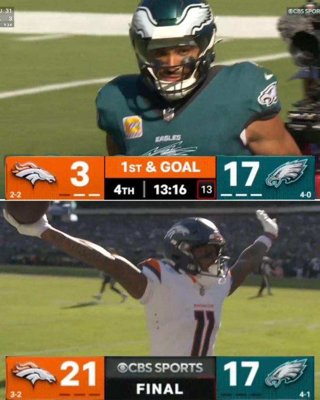 Broncos Shock Eagles: Philly's Undefeated Streak Ends! —  Broncos upset Eagles 2025, NFL surprises this season, Eagles first loss analysis