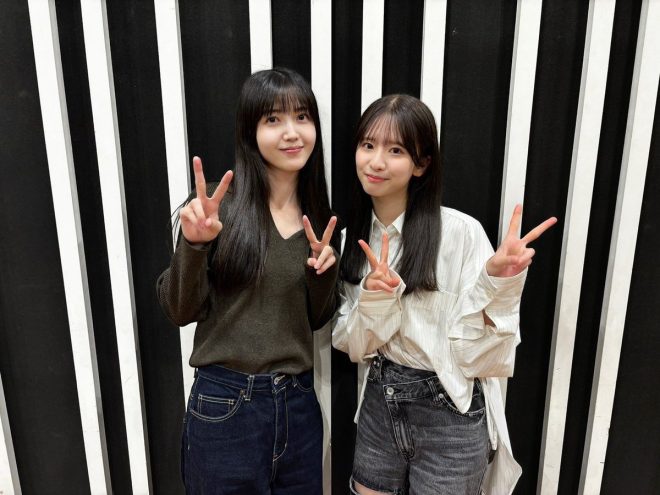 "Controversial Showdown: Kubo Shiori and Sugawara Sakitsuki to Appear on Nippon Broadcasting vs. Bunka Hoso 'Nogizaka46 Radio 100-Year Quiz!' Tonight at 7pm 🎊🔍 #Nogizaka46Radio100YearQuiz #Nogizaka46" —  乃木坂46 radio quiz, idol radio show, Japanese radio program