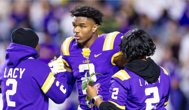 "Former LSU Star Kyren Lacy's Shocking Connection to Fatal Crash and Tragic End Revealed in New Video" —  Former LSU wide receiver, Kyren Lacy, fatal crash, video release
Kyren Lacy death, grand jury appearance, LSU football player
Newly released video, fatal crash investigation, Kyren Lacy suicide