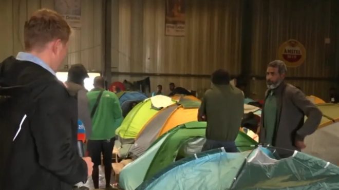 French Police's Shocking Raid: Migrant Hub Annihilated! —  illegal immigration crackdown, Calais migrant crisis 2025, French police operations against smugglers