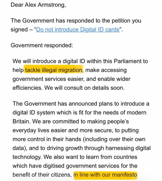 Govt's Digital ID Push: A Manifesto Lie Exposed? —  digital identity controversy, government digital ID opposition, public petition against digital ID