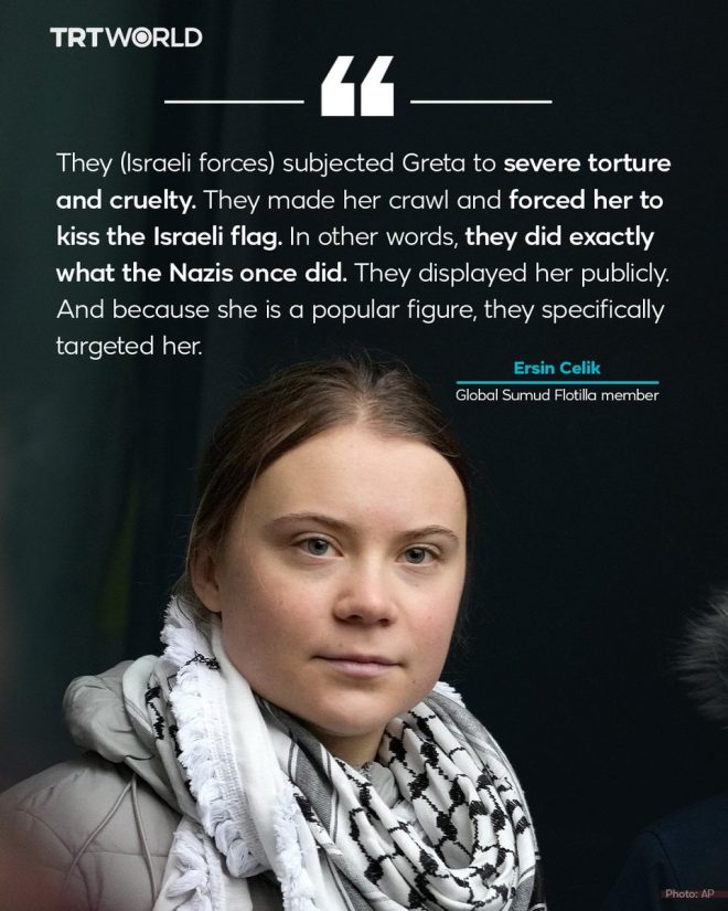 Greta Thunberg's Shocking Parallels to Palestinian Struggles! —  Greta Thunberg impact, Palestinian rights awareness, global environmental activism