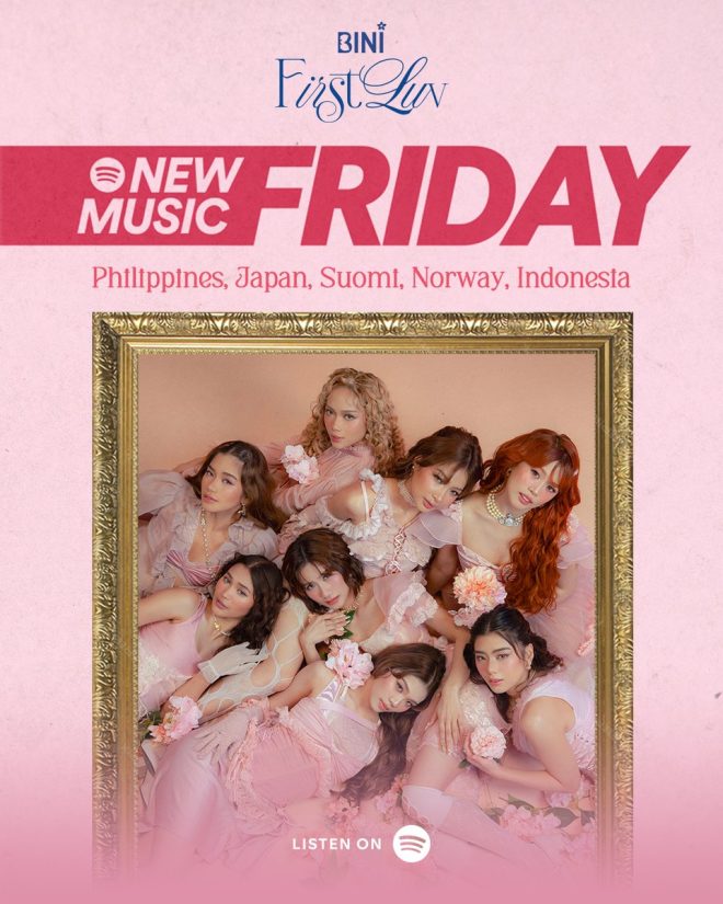 Is 'First Luv' the Next Global Hit? Spotify's Bold Move! —  New Music Friday Spotify, BINI First Luv release, trending songs on Spotify 2025