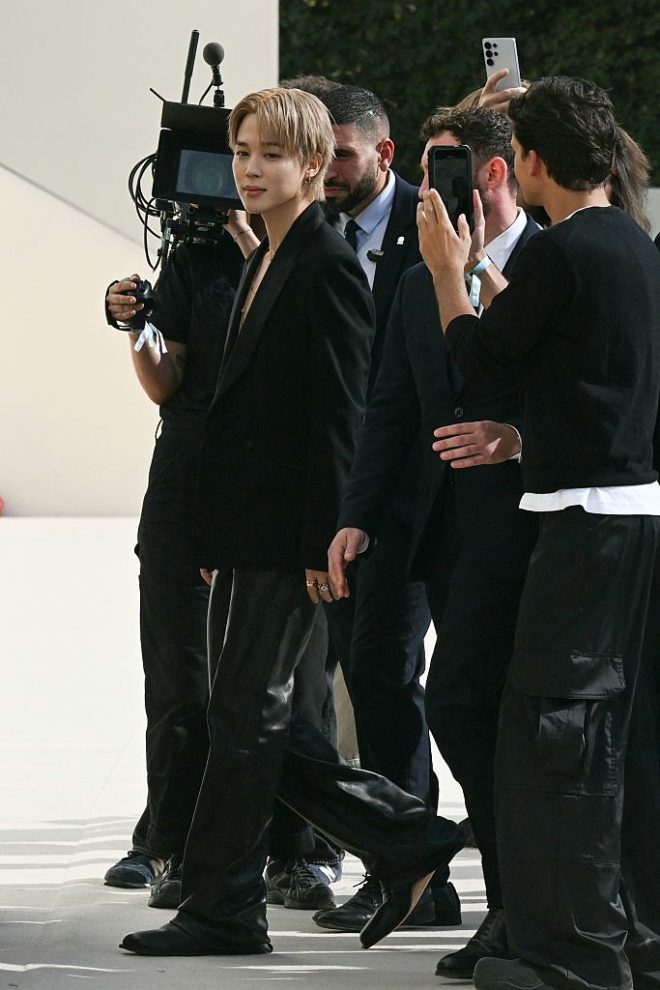 Jimin Stuns at Dior: Fans Lose Control Over His Flawless Look! —  Jimin fashion show magic, Dior runway stunning looks, K-pop idol elegance 2025