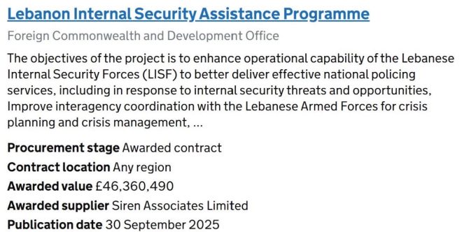 "Labour's Priorities Questioned: Spending £46 Million in Lebanon While UK Pensioners and Veterans Suffer" — Labour government priorities, UK policing funding, Veteran support neglect