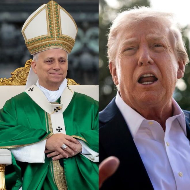 Leo called on Catholics to help immigrants, angering MAGA world. —  Pope Leo XIV immigration plea, Catholic support for immigrants, Anti-Trump message from Pope Leo XIV