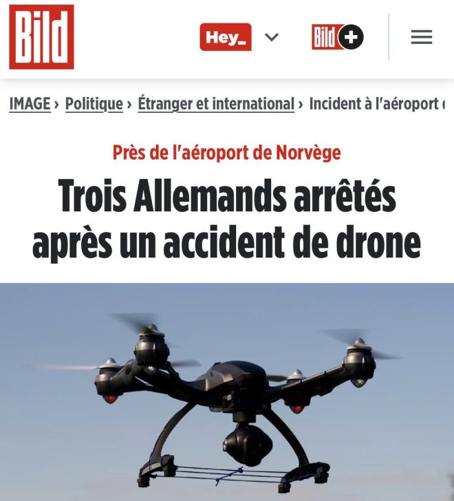 Oups! Des Allemands arrêtés en Norvège pour avoir lancé des drones près d'un aéroport. Quelles étaient leurs intentions? — Drone incident arrests, Airport drone violation, German drone operators