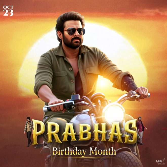 "Rebelstar's Birthday Extravaganza: The Rajasaab, Massive Celebrations Worldwide - Just 23 Days Away! 🔥🌎💥" —  Prabhas celebration, Rebelstar festival, Rajasaab event