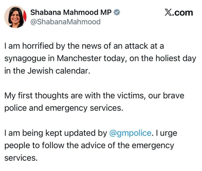 Shabana Mahmood: Outrage Over Synagogue Attack, But Why? —  Shabana Mahmood controversy, pro-Hamas protests UK, Jewish synagogue attack response