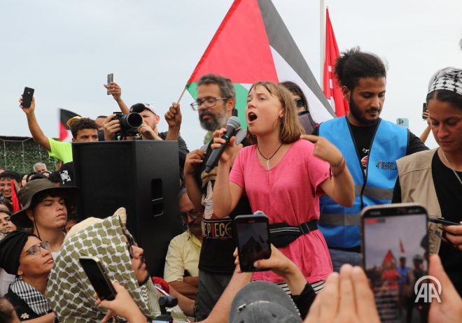 Shocking Allegations: Greta Thunberg Attacked at Sea! —  Global Sumud Flotilla Protest, Human Rights Violations 2025, Activist Testimony Global Awareness