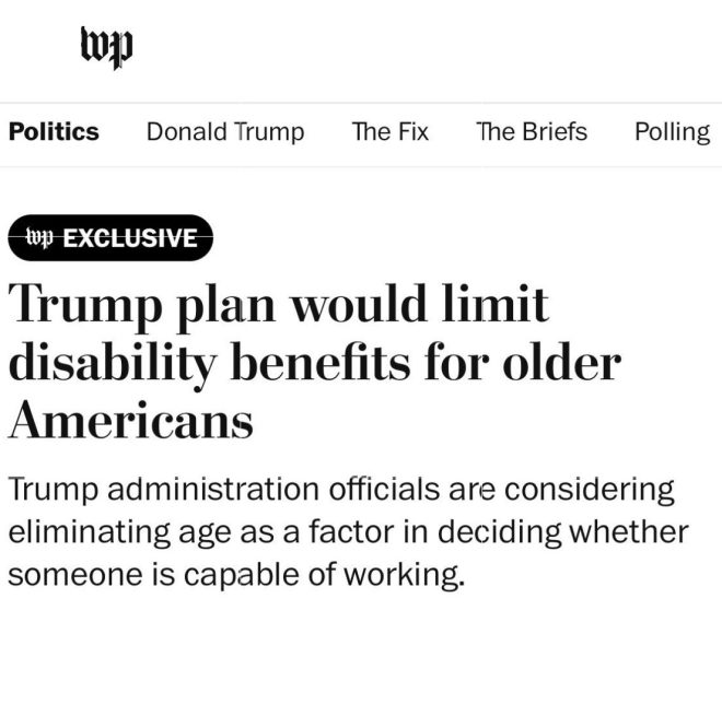 "Trump's Plan to Strip Social Security from Disabled Elderly Sparks Outrage and Fear - Act Now to Protect the Vulnerable!" —  Struggling seniors, Disability benefits denied, Fight for elderly survival