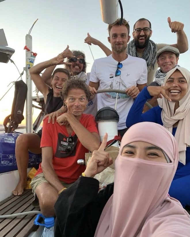 Turkish Captain's Laugh Sparks Outrage on Gaza's Brink! —  Global Sumud Flotilla 2025, Gaza maritime conflict, Turkish captain Mikeno