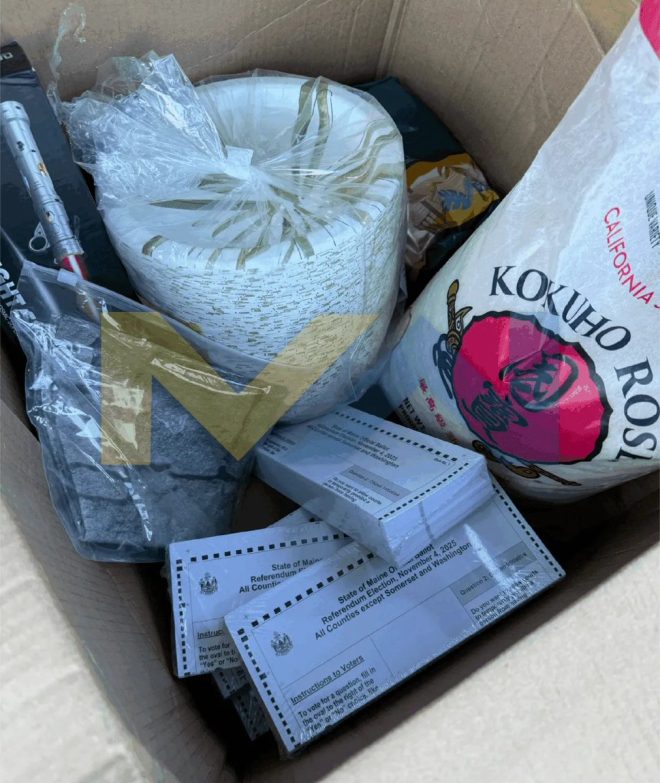 WTF? Woman Finds 250 Election Ballots in Amazon Delivery! —  Election fraud investigation, Amazon delivery scandal, Maine election ballots mishap