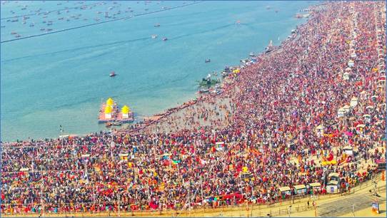 World Record at Maha Kumbh: Faith or Fad? — Maha Kumbh Mela 2025, Prayagraj pilgrimage statistics, Unity in diversity India