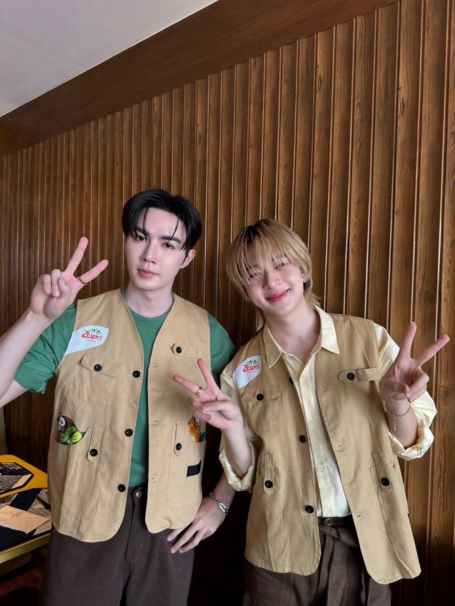 "Zesty Journey Exclusive Fanmeet: Drama Unfolds Between ซี @zee_pruk and นุนิว @CwrNew 🌟 #ZestyJourneyxZeeNuNew" —  Zee Pruk Exclusive Fanmeet, Newwiee Zesty Journey Event, Zee x New Fan Gathering